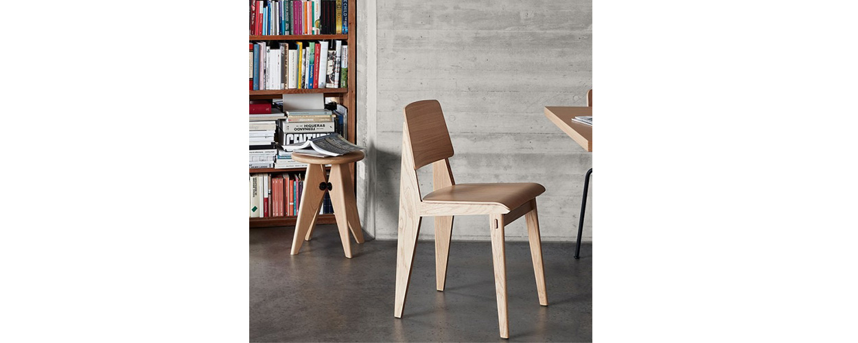 Ghế Prouvé Chaise Tout Bois