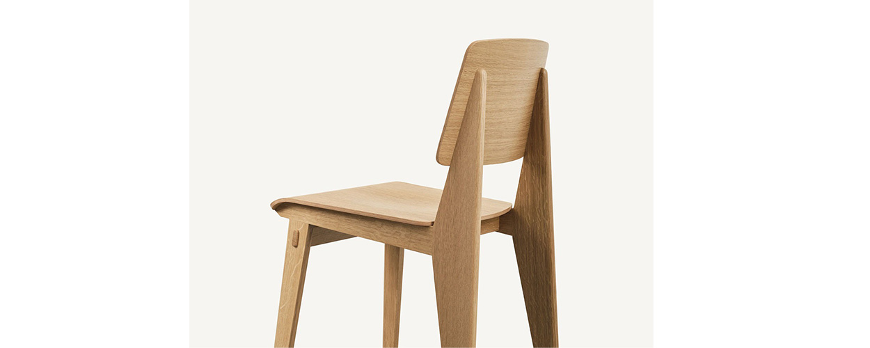 Ghế Prouvé Chaise Tout Bois